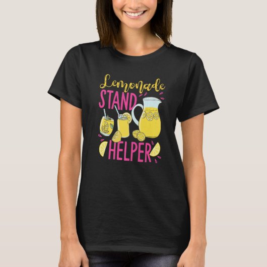 Lemonade Stand Helper For Crew Tシャツ (正面)