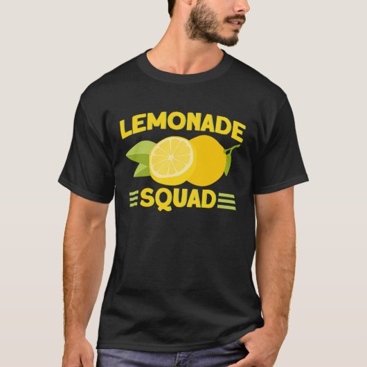 Lemonade Stand Squad Lemon Juice Business Lemon Ci Tシャツ (正面)