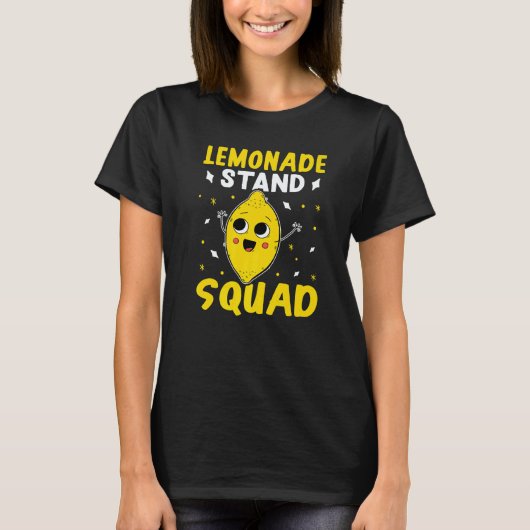 Lemonade Stand Squad  Tシャツ (正面)
