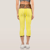 "LEMONADE TIGRESS" - HIGH-WAISTED CAPRI PANTS カプリレギンス (裏面)