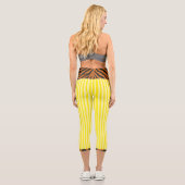 "LEMONADE TIGRESS" - HIGH-WAISTED CAPRI PANTS カプリレギンス (裏面)