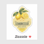 Lemoncello Vinyl Sticker シール (シート)