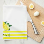 Lemons キッチンタオル (四つ折り)