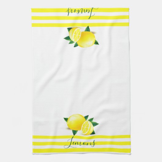 Lemons キッチンタオル (縦)