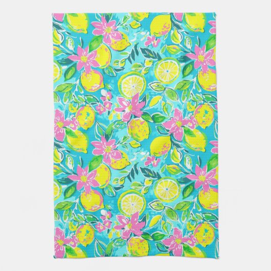 Lemons キッチンタオル (縦)