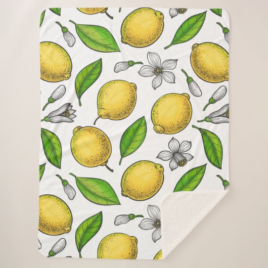 Lemons シェルパブランケット (正面)