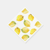 Lemons スタンダードカクテルナプキン (角)