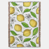 Lemons スローブランケット (正面縦)