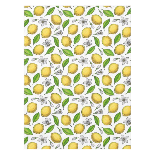 Lemons テーブルクロス (正面)