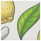 Lemons ファブリック (クローズアップ)