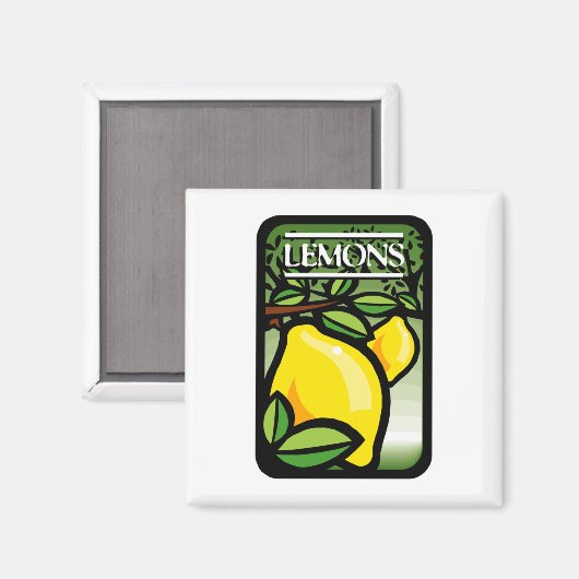 Lemons マグネット (正面/裏面)