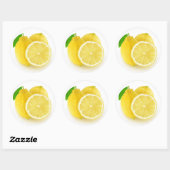 Lemons ラウンドシール (シート)