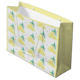 Lemons ラージペーパーバッグ