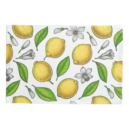 Lemons 枕カバー (裏面)