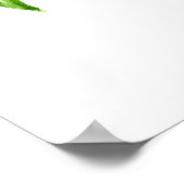 Lemons and Foliage Birthday Welcome ポスター (角)