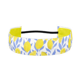 Lemons Blue Mediterranean アスレチックヘッドバンド