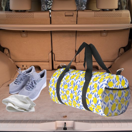 Lemons Blue Mediterranean ダッフルバッグ