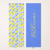 Lemons Blue Mediterranean ヨガマット