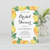 Lemons Bridal Shower invitation 招待状 (スタンド正面)