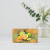 LEMONS LIMES customer loyalty punch card ロイヤリティカード (スタンド正面)