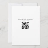 Lemons Mediterranean QR code Wedding Save the Date セーブザデート (裏面)