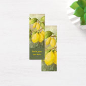 Lemons on a branchブックマークパーソナライズされた（英語） (デスク)