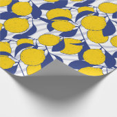 Lemons Pattern ラッピングペーパー (角)