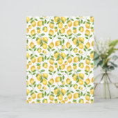 Lemons Scrapbook Paper (スタンド正面)