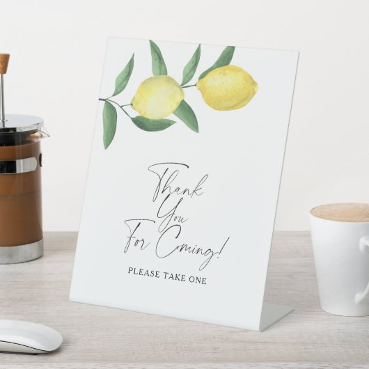 Lemons - Thank you 来 for Poster 台座サイン (インサイチュ)