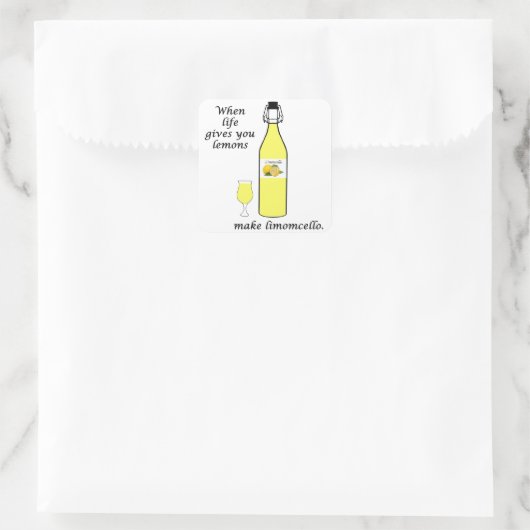 Lemons to Limoncello スクエアシール (バッグ)