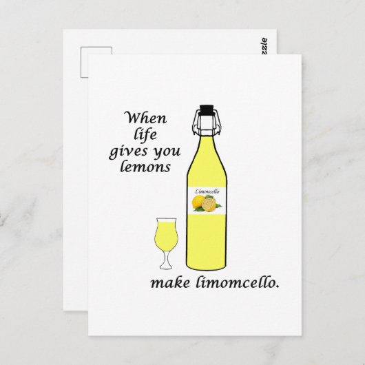 Lemons to Limoncello ポストカード (正面/裏面)