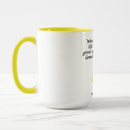 Lemons to Limoncello マグカップ (左)