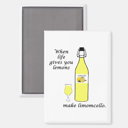 Lemons to Limoncello マグネット (正面/裏面)