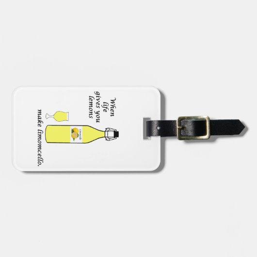 Lemons to Limoncello ラゲッジタグ (正面横)