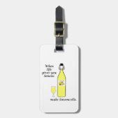 Lemons to Limoncello ラゲッジタグ (正面縦)