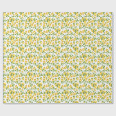 Lemons Wrapping Paper ラッピングペーパー (フラット)