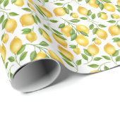 Lemons Wrapping Paper ラッピングペーパー (ロールコーナー)