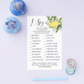 Lemony私はスパイウェディングレセプションゲームカード チラシ (シングル)