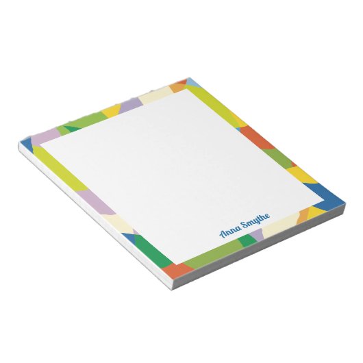 Lemony Fresh Colorful Notepad ノートパッド (アングル)