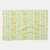Lemony Vines Kitchen Towel キッチンタオル (横)