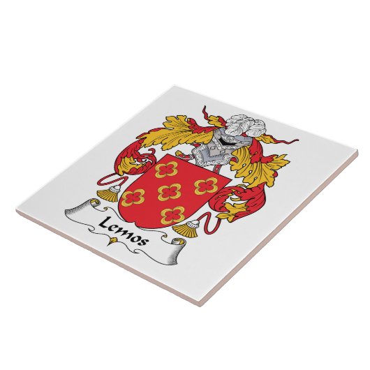 Lemosの家紋 タイル (側面)