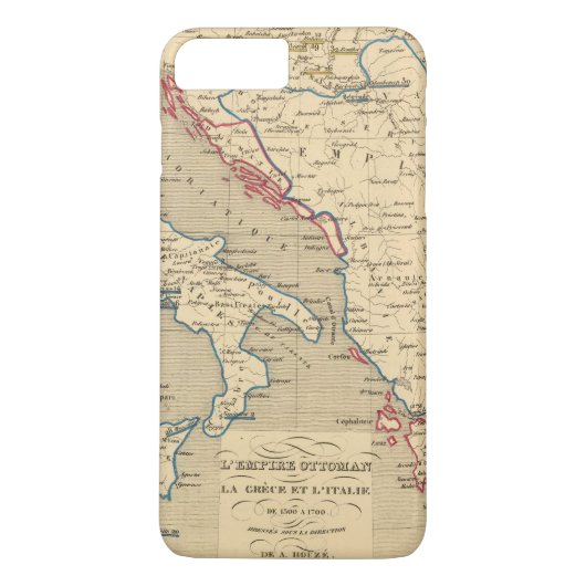L'Empireのオットマン、la Greceとl'Italie Case-Mate iPhoneケース (裏面)