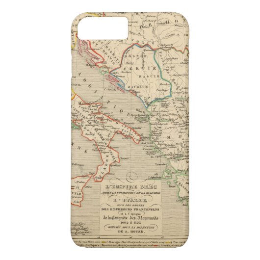 L'Empire Grecのl'Italie 1125年1002年 Case-Mate iPhoneケース (裏面)