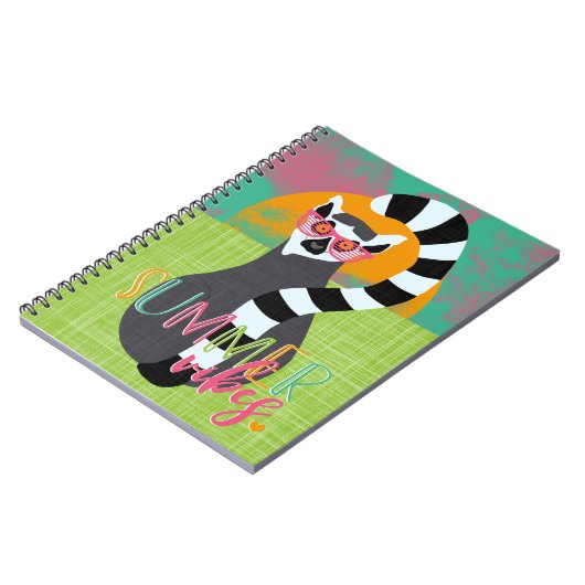 Lemurの人生の夏の感情 ノートブック (左側)