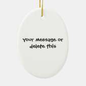 Lemur愛この大いにおもしろいな父の日 セラミックオーナメント (裏面)