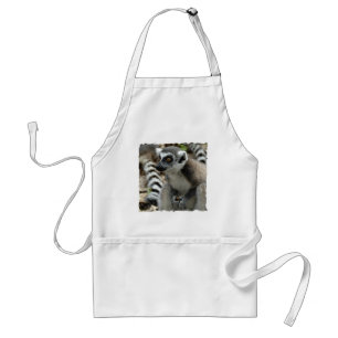 Lemur猿のエプロン スタンダードエプロン