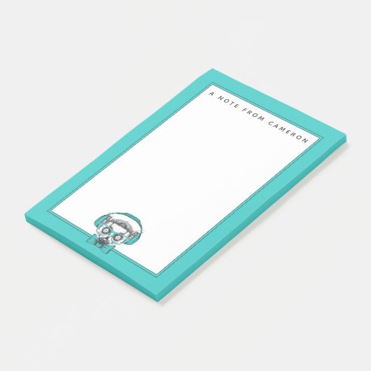 Lemur |の音楽愛好者は|あなたの名前を加えます ポストイット (アングル)