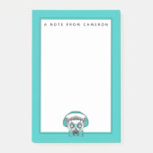 Lemur |の音楽愛好者は|あなたの名前を加えます ポストイット (正面)