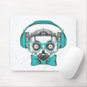 Lemur |の音楽愛好者 マウスパッド (マウス)