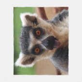 Lemur フリースブランケット (正面)
